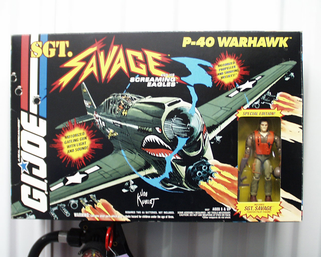 G.I. Joe SGT. Savage P-40 Warhawk