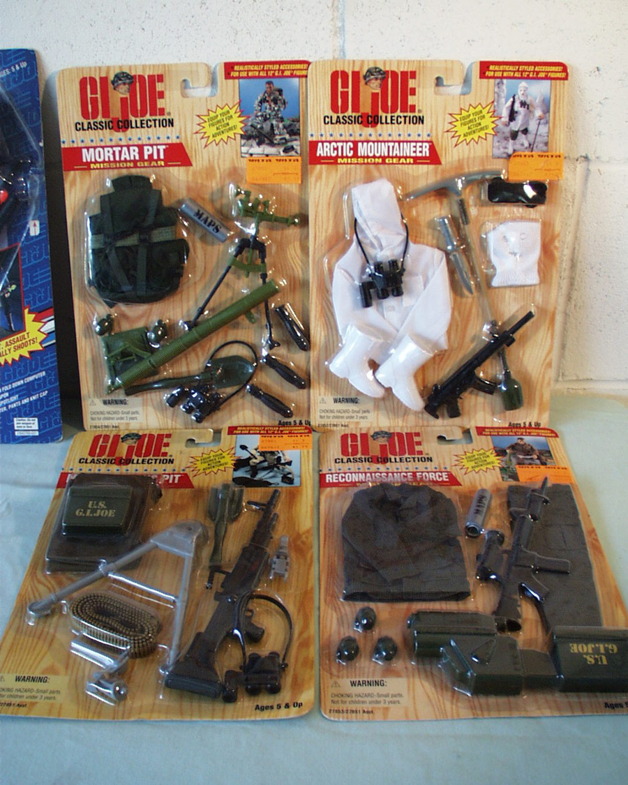 Gi Joe Mission Gear Combat Figures 5355