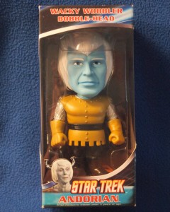 Star Trek andorian wacky wobbler bobble-head