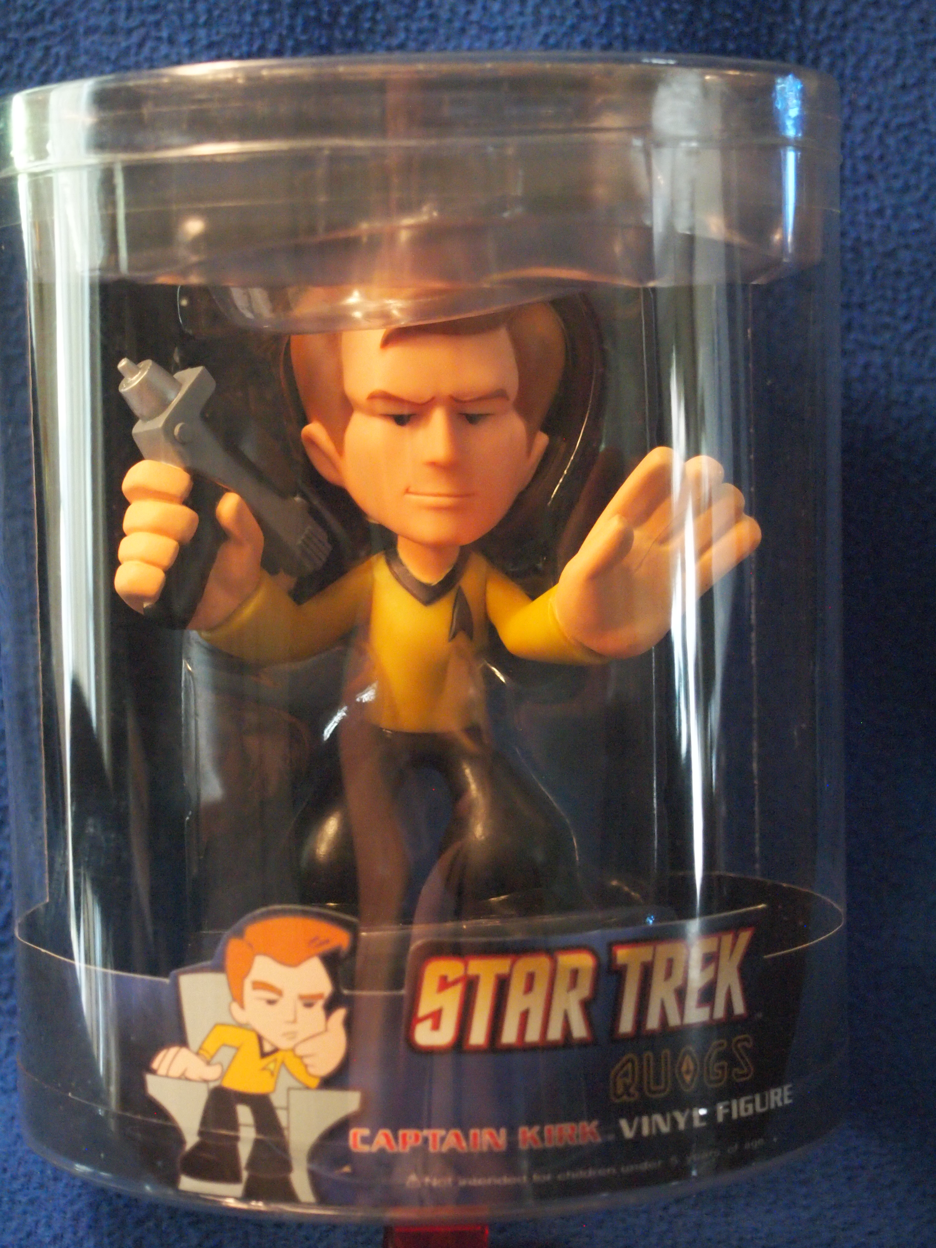 Star Trek Quogs Captain Kirk Vinyl Figure