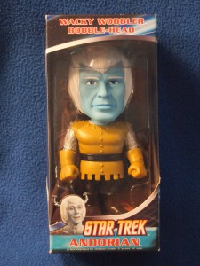 Star Trek andorian wacky wobbler bobble-head